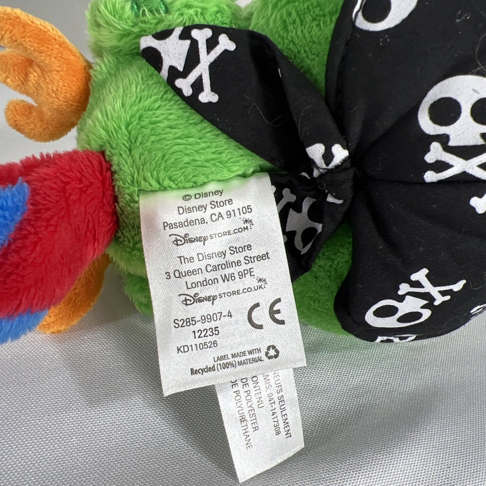 Skully Peterpan Parrot Disney Parks‎ Plush 6" Stuffed Toy - Picture 6 of 8